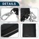 thumbnail image 5 of Funda para llave de vehículo de coche de piel de vaca con cremallera multifuncional duradera | Funda para llave de coche, soporte para dinero de bolsillo para llave remota automática, color negro, 1 Uds. Unique Bargains accesorios de alarma para vehiculos, 5 of 7