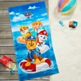thumbnail image 2 of Paw Patrol Kids Beach Towel, Cotton Blend, 27x54, Blue, Nickelodeon, 2 of 5