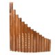 thumbnail image 1 of Pan Flute 15 Pipes G Key Panpipes Instrumento Musical Fácil De Aprender Para Principiantes Y Estudiantes Scienceny FN006072-00, 1 of 6