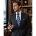 thumbnail image 2 of HISDERN Tie for Men Paisley Floral Tie Handkerchief Woven Business Formal Necktie Pocket Square Set, 2 of 12