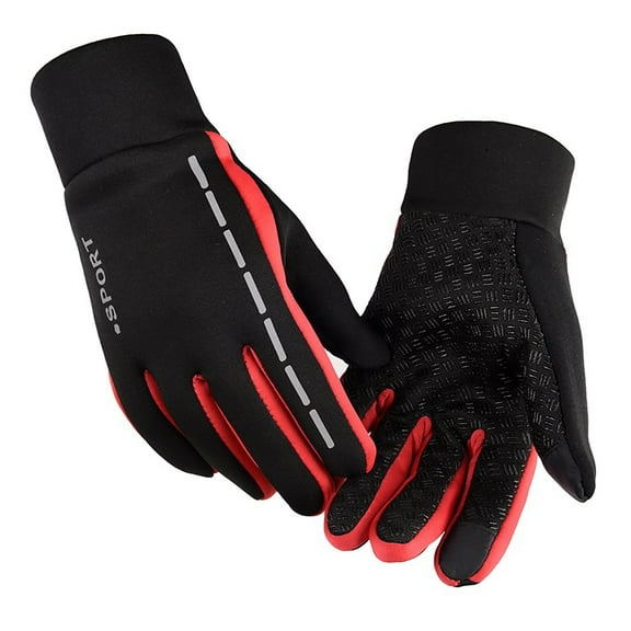 Jgppe Mens Thermal Gloves Unisex Women Waterproof Windproof Warm Glove Driving Work Outdoor