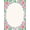 Pink, Pattern 4, variant on ODIKA 2x3 Machine Washable Non-Slip Area Rug, Whimsical ABC Garden With Floral Lettering And Numbered Petal Accents High Traffic Rug, Pink, 691691