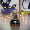thumbnail image 2 of Northlight Children's Musical Pirate Ship at Sea Multi-color Resin Snow Globe, 2 of 7
