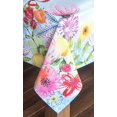 thumbnail image 3 of Geecy Jardin D'Ete 100% Cotton Tablecloth 70 x 120 Inch Floral Print Mint Kitchen Dining Tabletop Decoration, 3 of 8