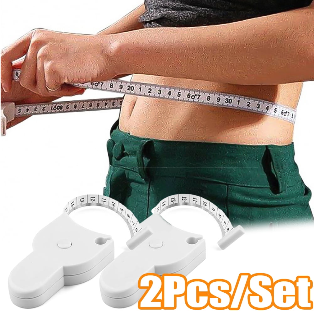 Travelwant 2Packs Tape Measure Body Measuring Tape, Lock Pin & Push