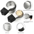 thumbnail image 3 of Juego de tazas y cucharas medidoras magnéticas YAMOLIN de acero inoxidable, 3 of 8