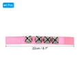 thumbnail image 2 of Unique Bargains 4pcs Wrist Bells, Jingle Bells Ankle Bells Percussion Instruments Musical Rhythm for Party Christmas, Pink, 2 of 5