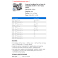 thumbnail image 2 of Front and Rear Brake Pad and Rotor Kit - Compatible with 2012 - 2017 Toyota Camry 2013 2014 2015 2016, 2 of 2