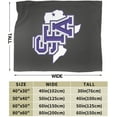 thumbnail image 3 of Stephen F. Austin State University Logo Fleece Blanket, Very Soft Microfiber Flannel Blanket for Couch Warm and Cozy for All Seasons, 3 of 6