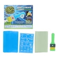 thumbnail image 2 of Tablero de dibujo luminoso fluorescente, tablero de dibujo fluorescente, divertido tablero para colorear iluminado para niños, tablero de dibujo ligero creado magistralmente, 2 of 9