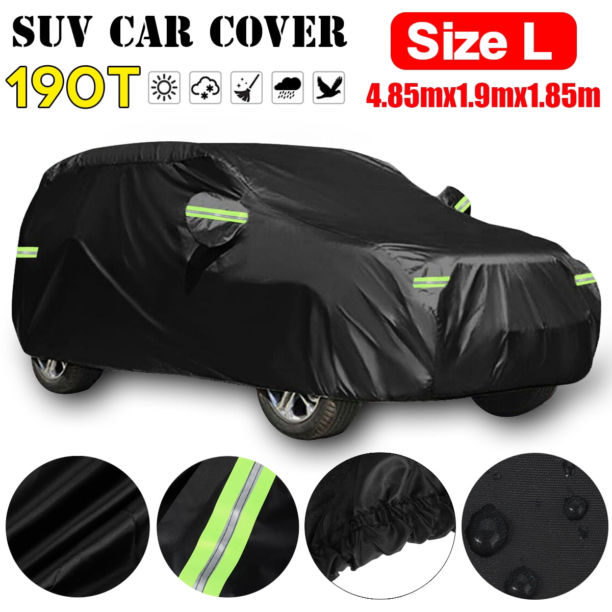 Renault TWINGO 07 on Waterproof Elasticated UV Car Cover & Frost Protector 