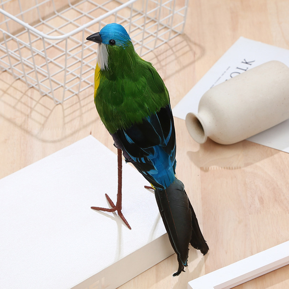 Artificial Fake Birds Ornament Outdoor Garden Tree Statue Lawn