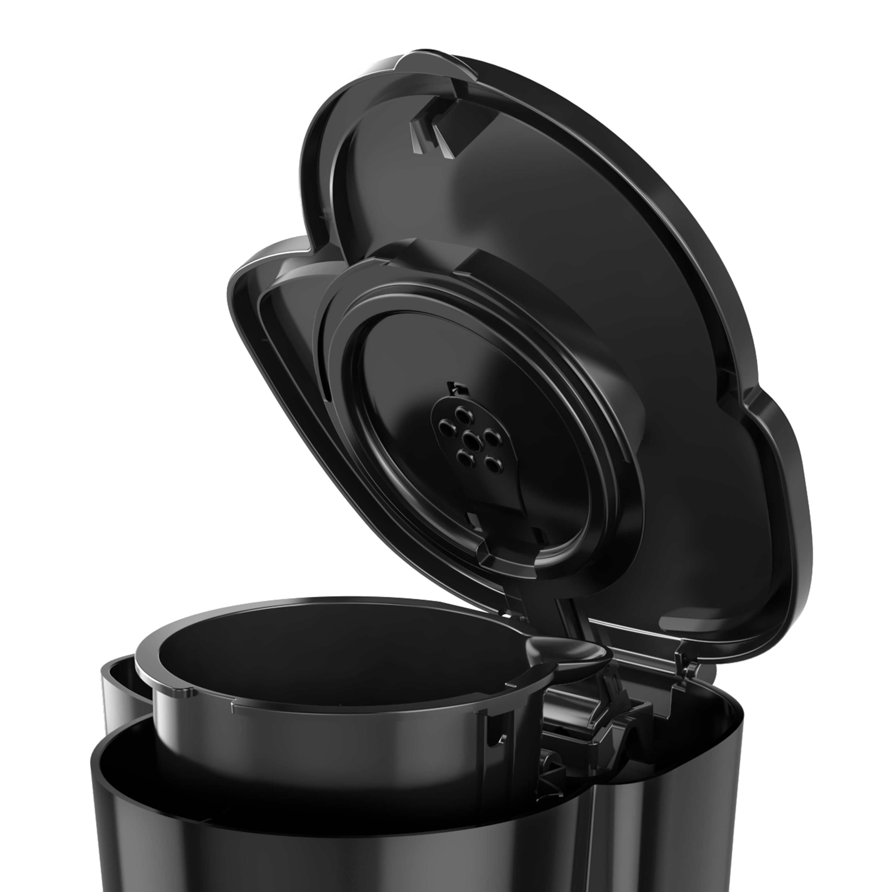 Black Decker 5 Cup Coffeemaker Black 5 Cups Multi serve Black Glass Body -  Office Depot