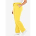 thumbnail image 3 of Woman Within Plus Size Tall Sport Knit Straight-Leg Pull-On Pants, 3 of 6