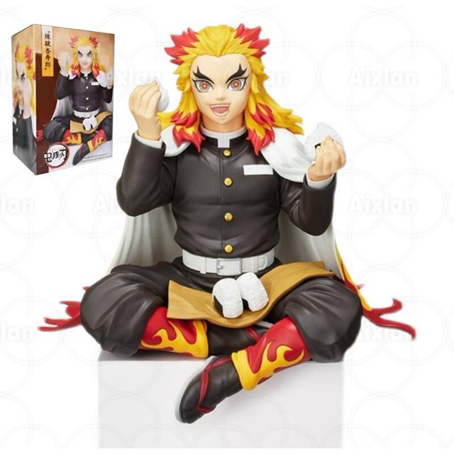Figura de acción de PVC de Demon Slayer, Kamado, Tanjirou, Agatsuma, Zenitsu, Kamado, Nezuko, Hashibira, Inosuke, Kochou, Shinobu Gong Bohan LED
