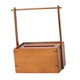 thumbnail image 1 of Porta pañuelos de bambú, porta pañuelos, decoración elegante, caja de pañuelos con asa de bambú, caja de pañuelos rectangular para oficina y, 1 of 9