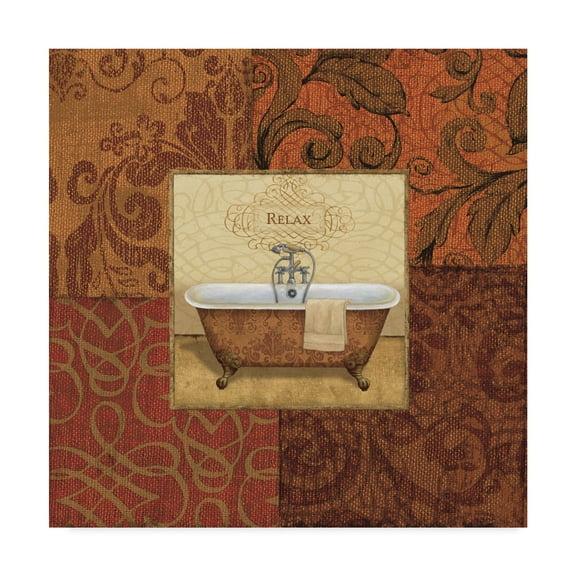 Trademark Fine Art 'Spice Bath I' Canvas Art by Daphne Brissonnet