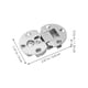 thumbnail image 2 of UPGRATOR 4Ud Bisagras Para Gabinetes Con Funcionamiento Y Acabado Plateado Ideal Para Hogar, 2 of 8