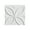 Matte White, variant on FASÄDE Rings Decorative Vinyl Backsplash 15 sq ft Kit in Copper Fantasy