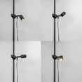 thumbnail image 4 of KAYYELAMP  Vertical Clip-On Spotlight, 7W, Dimmable, Adjustable Angle, Lighting Beam 15-60° Black Retro Spotlight Attaches to Balusters, Vertical Round Pipe, Easy to Move, 4 of 7