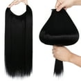 thumbnail image 4 of Sego New Invisible Secret Wire in Real Hair Extensions One Piece Curly Wavy Straight Thick Hair Extension Synthetic Hairpieces for Women, 4 of 8