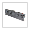 thumbnail image 4 of 5 Bit 's Eye Combination -Type Switch with Panel Modified Rocker Switch with Light Blue Light, 4 of 6