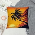 thumbnail image 2 of Leisuo Pillowcase Tropical Beach Palm Tree Pillow Case Zipper Closure Bedding Pillow Cover, 2 of 5