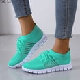 thumbnail image 1 of Chaussures de Sport Décontractées en Maille pour Femmes à Lacets Respirantes pour la Course, 1 of 5