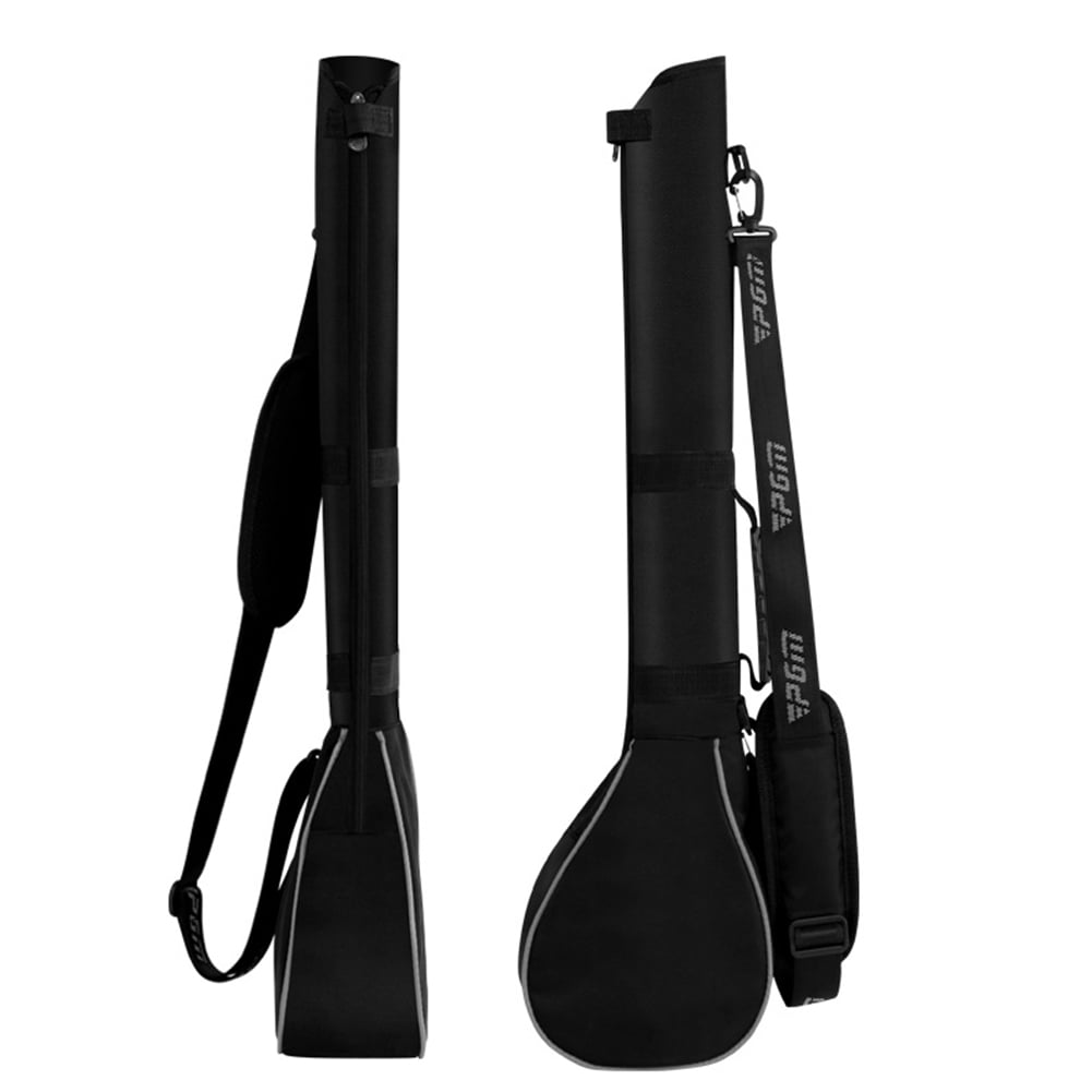 Portable Lightweight Golf Clubs Carry Bag with Three Clubs Mini Nylon