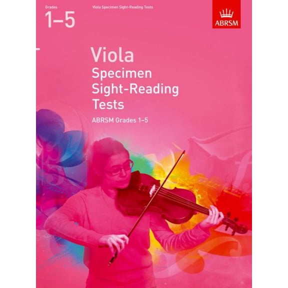 Pre-Owned Viola Specimen Sight-Reading Tests, ABRSM Grades 1-5