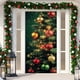 thumbnail image 5 of Cubierta decorativa para puerta con muñeco de nieve navideño Tapiz decorativo Cortina para puerta de fiesta navideña Tapiz Cubierta para puerta Decoración para fiesta navideña, 5 of 7