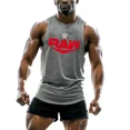thumbnail image 3 of Chaleco para hombre, sin mangas, transpirable, ligero, para entrenamiento, deportes al aire libre, transpirable, de moda, con estampado simple, para fitness, de secado rápido, 3 of 5