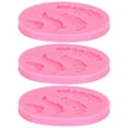 thumbnail image 2 of 3pcs Feather Pattern Silicone Molds DIY Chocolate Cake Fondant Backing Mould Tool, 2 of 14