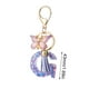 thumbnail image 2 of pstuiky Llavero de moda con colgante de mariposas y borla, diseño elegante y multifuncional de 26 letras., 2 of 5