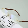thumbnail image 2 of Rimless Reading Glasses Blue Light Blocking Readers, 2 of 4