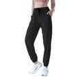 thumbnail image 3 of Women's Relaxed Fit Jogger Sweatpant Joggers Casual High Waisted Sweatpants Loose Lightweight Yoga Lounge Active Pants with Pockets, 3 of 5