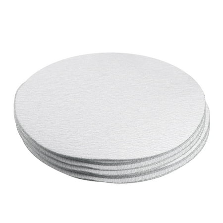 

20 Pcs 7-Inch Aluminum Oxide White Dry Hook and Loop Sanding Discs 240 Grit