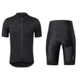 thumbnail image 1 of Conjunto de ropa de bicicleta para hombre, Jersey de ciclismo transpirable de manga corta con, 1 of 8