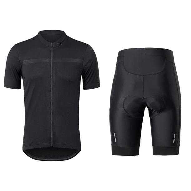 Conjunto de ropa de bicicleta para hombre, Jersey de ciclismo transpirable de manga corta con