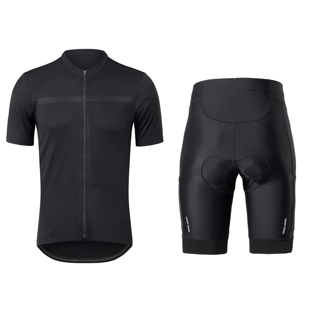 Conjunto de ropa de bicicleta para hombre, Jersey de ciclismo transpirable de manga corta con