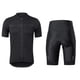 thumbnail image 1 of Conjunto de ropa de bicicleta para hombre, Jersey de ciclismo transpirable de manga corta con, 1 of 8