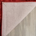 thumbnail image 4 of SAFAVIEH Martha Stewart Block Print Rose Floral Wool Area Rug, Vermillion, 5' x 8', 4 of 6