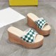 thumbnail image 5 of Amzcrzy Zapatos de mujer,Zapatos de mujer,Zapatillas de mujer, Sandalias de playa transpirables y sin cordones con suela gruesa y tacón bajo para mujer Sandalias Mujer Zapatillas De Casa, 5 of 5
