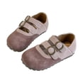 thumbnail image 2 of IUJSOY Sandals for Girls Non Slip Mary Jane Flats Princess Dress Shoes Double Buckle Sandals, 2 of 6