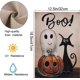 thumbnail image 5 of Bandera de jardín de bienvenida Sincero Halloween floral doble cara vertical rústica granja patio 1218 pulgadas, 5 of 5