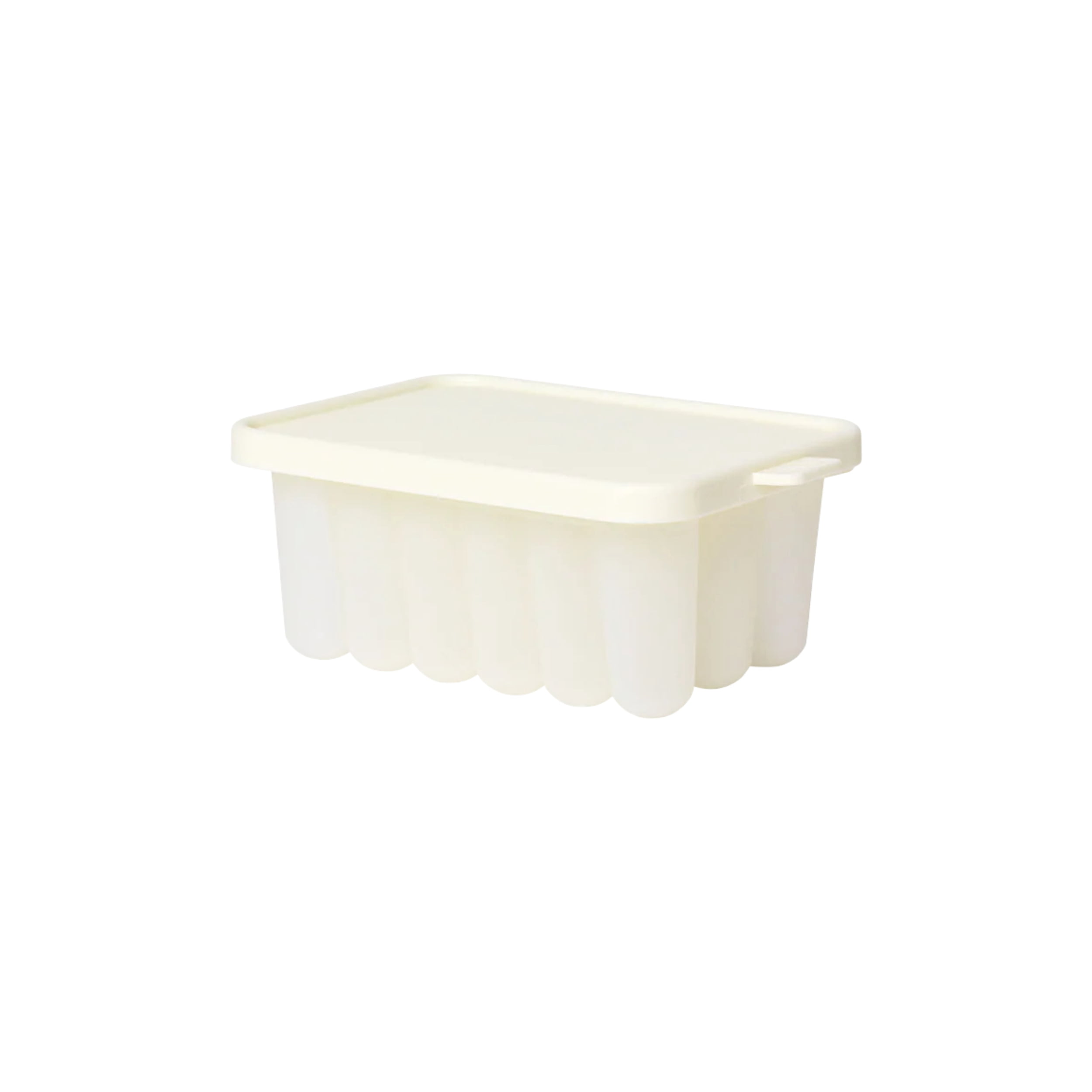 BIBS Infant Silicone Baby Food Freezer Tray, Ivory, 1 Piece