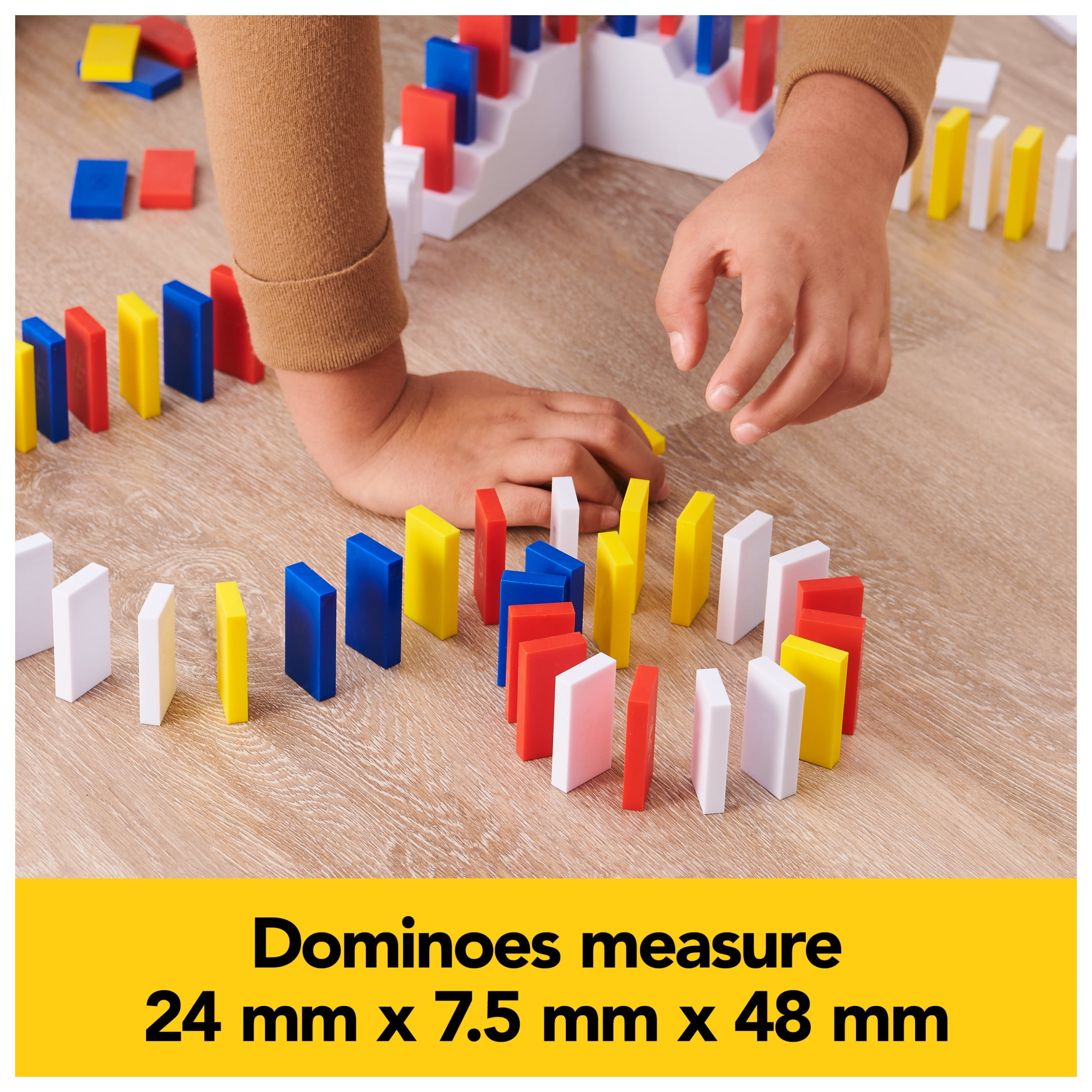 Spin Master Games, Lily Hevesh H5 Domino Creations 100-Piece Dominoes Set, Kids Games, Building Toys, Classic Game, Dominoes for Adults, Ages 5+