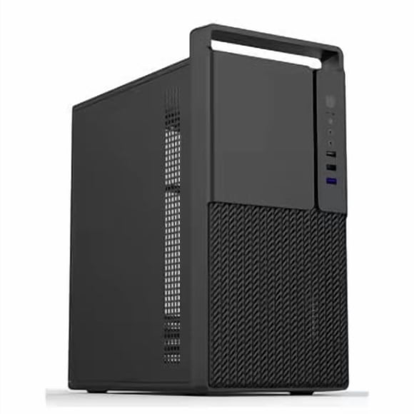 Black full-tower computer case