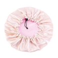 thumbnail image 2 of Visland Reusable Hair Bonnet Smooth Button Adjustable Ruffle Edge Lady Hair Hat for Massage for Women Spa Salon, 2 of 6