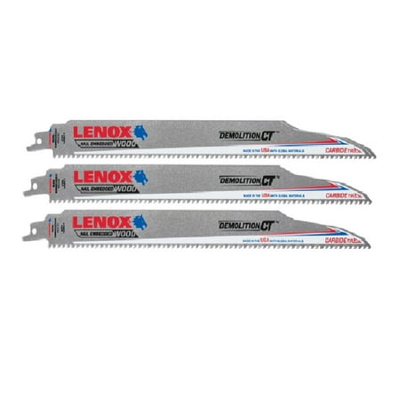 

Lenox Lenox 2058827 6 TPI Carbide Tip Reciprocating Saw Blade